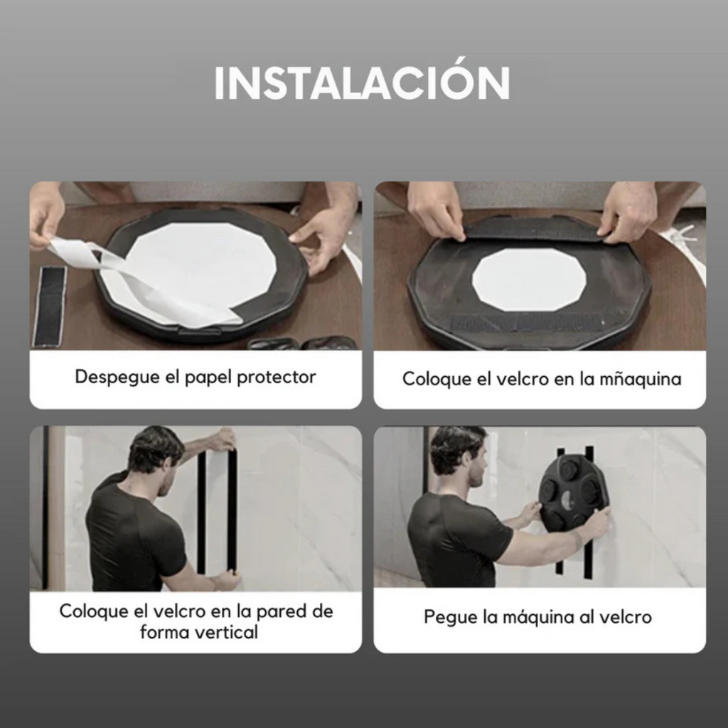 Máquina de boxeo musical con guantes de boxeo - BeatBox® 3.0