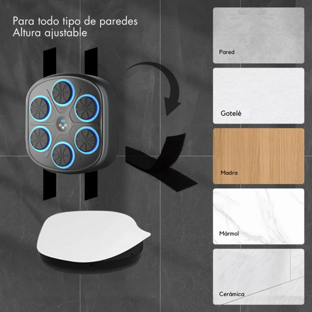 Máquina de boxeo musical con guantes de boxeo - BeatBox® 3.0