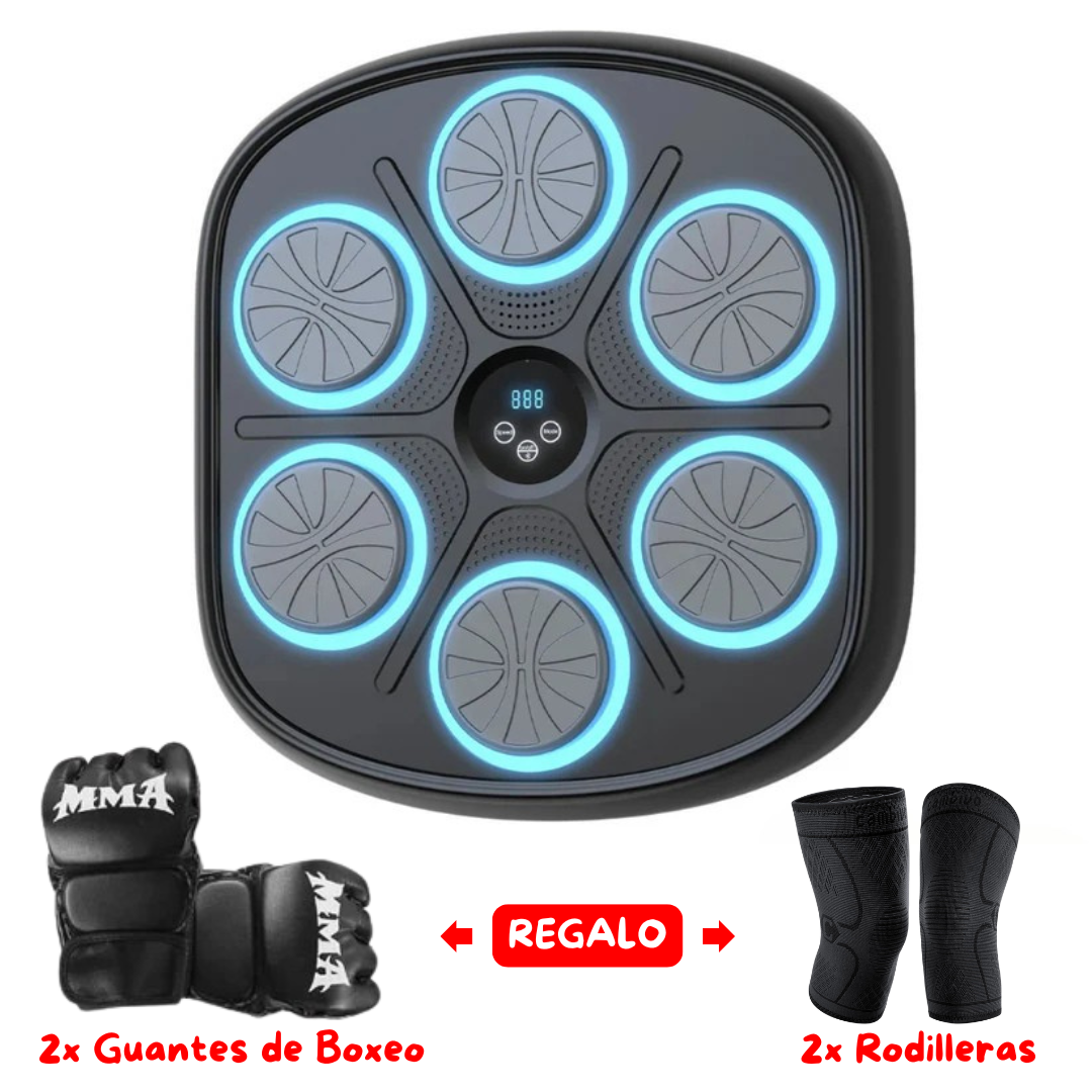 Máquina de boxeo musical con guantes de boxeo - BeatBox® 3.0