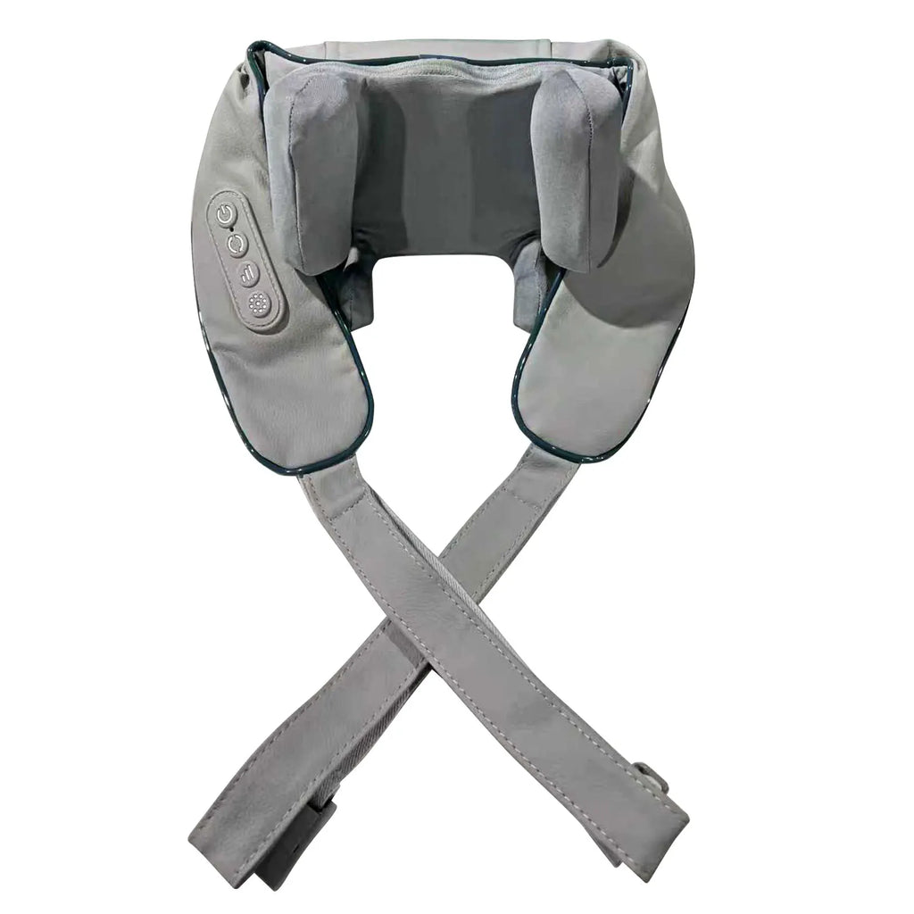 Pescoço e costas massageador elétrico sem fio pescoço e ombro amassar massagem trapezius pescoço cervical volta massagem xale