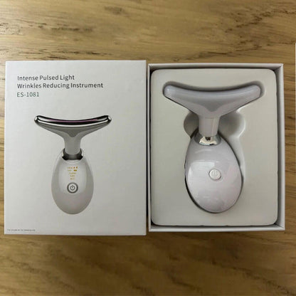 Masajeador antiarrugas facial con 7 luces