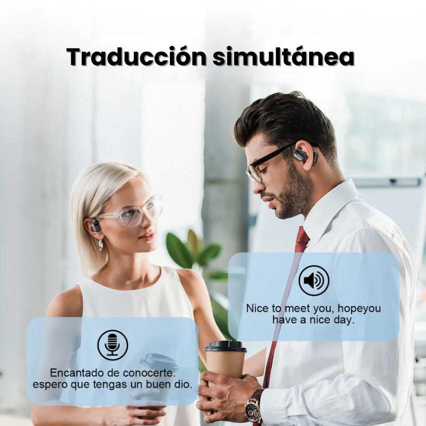 Auriculares Traductores Instantáneos en Tiempo Real